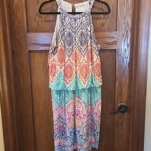 London Times Sleeveless Dress